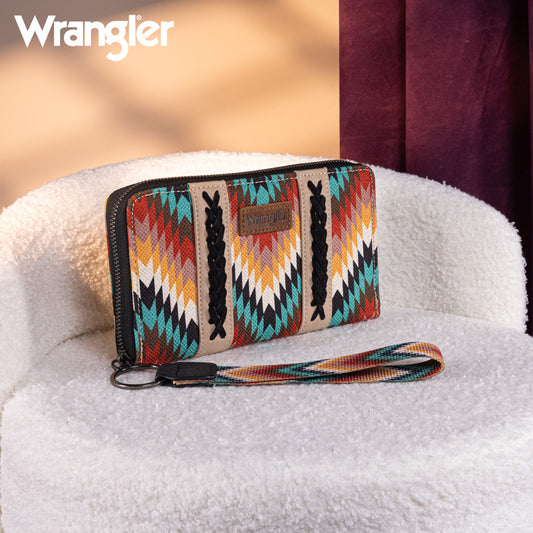 Wrangler Southwestern Art Print Wallet