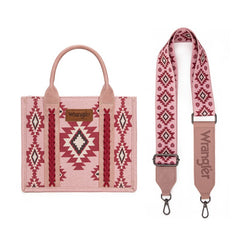 Wrangler Aztec Pattern Dual Sided Print Tote