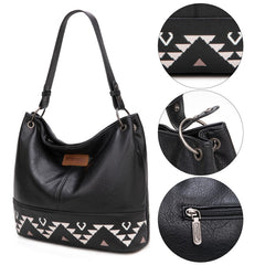 Wrangler Vegan Leather Hobo Bag