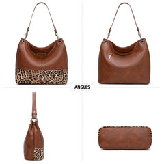 Wrangler Vegan Leather Hobo Bag