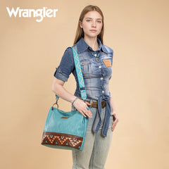Wrangler Vegan Leather Hobo Bag