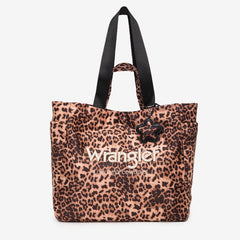 Wrangler Leopard Print Tote Bag