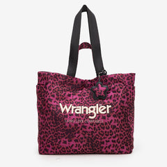 Wrangler Leopard Print Tote Bag