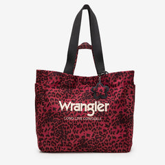 Wrangler Leopard Print Tote Bag