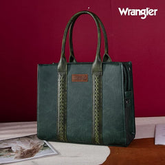 WG70-8317E  Wrangler Carry-All Tote/Crossbody - Dark Green