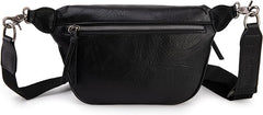 WG82-194  Wrangler Fanny Pack Belt Bag Sling Bag - Black