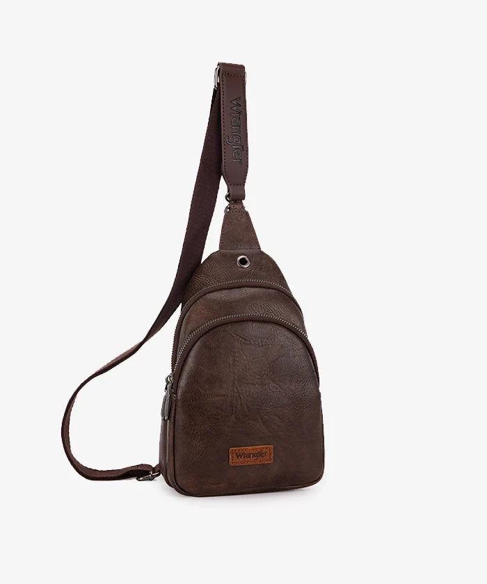 Wrangler Dual Zippered Sling Bag - Montana West World