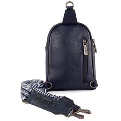 WG87-324 Wrangler Sling Bag/Crossbody/Chest Bag  - Blue