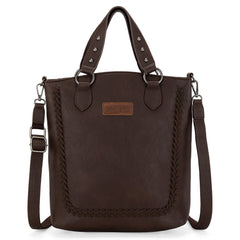 WG94G-9110  Wrangler Tote Convertible Backpack/Crossbody Bag - Coffee