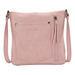 WG97G-9360  Wrangler Braided Concealed Carry Crossbody - Pink