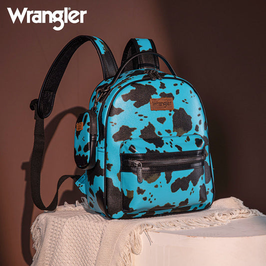 Wrangler Cow Print Backpack