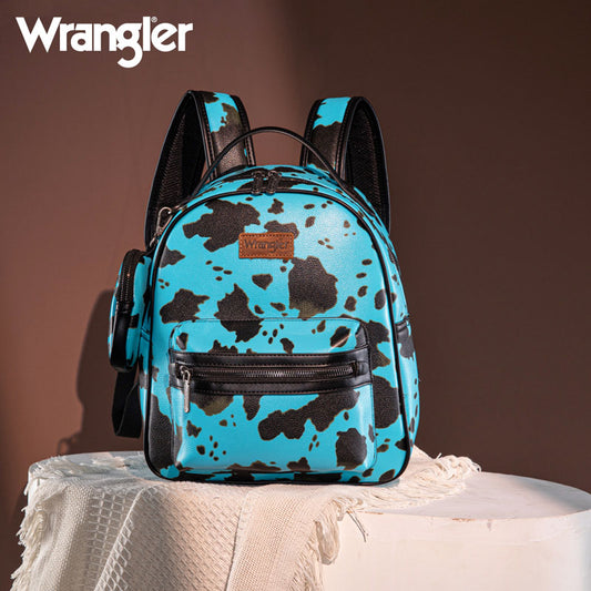 Wrangler Cow Print Backpack