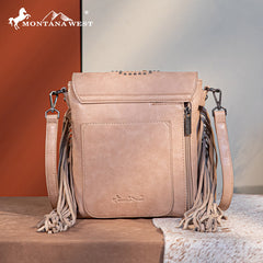 Montana West Tooled Fringe Collection Concealed Carry Crossbody