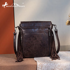 Montana West Tooled Fringe Collection Concealed Carry Crossbody