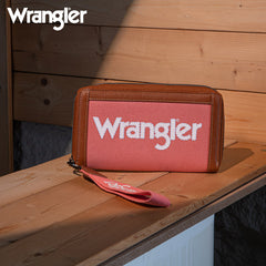 Wrangler Leather Trim Canva Tote Bag Set