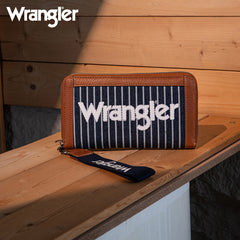 Wrangler Leather Trim Canva Tote Bag Set