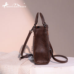 Montana West Tooled Mini Crossbody