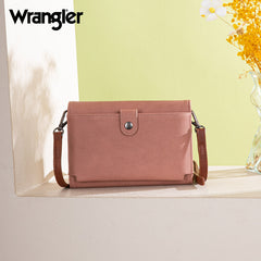 Wrangler Logo Waxed Canvas Wallet/Crossbody