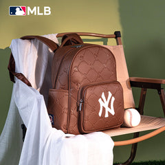 MLB New York Yankees Backpack-Brown