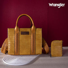 WG70-8120B  Wrangler Whipstitch Small Tote/Crossbody