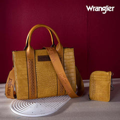 WG70-8120B  Wrangler Whipstitch Small Tote/Crossbody