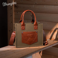 Wrangler Canvas Crossbody Purse