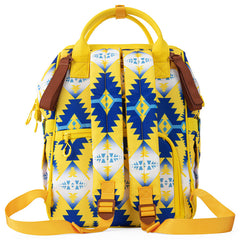 2024 New Wrangler Aztec Southwestern Pattern Dual Sided Print Multi-function Backpack