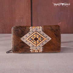 Trinity Ranch Hair-On Cowhide Wallet