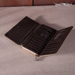 Trinity Ranch Hair-On Cowhide Wallet