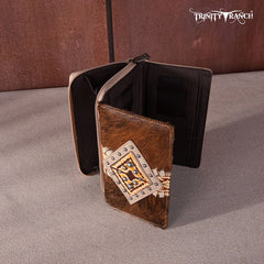 Trinity Ranch Hair-On Cowhide Wallet