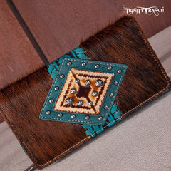 Trinity Ranch Hair-On Cowhide Wallet