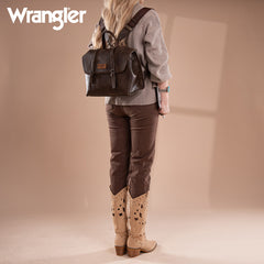 Wrangler Vintage Tote Convertible Backpack/Crossbody Bag