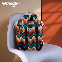 Wrangler Aztec Southwestern Print Backpack