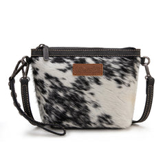 Wrangler Genuine Hair-On Cowhide Crossbody