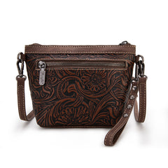 Wrangler Genuine Hair-On Cowhide Crossbody