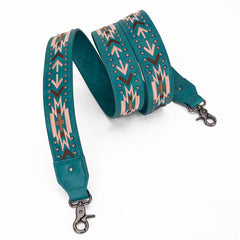 Wrangler Aztec Printed Crossbody Purse-Turquoise