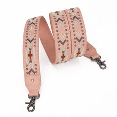 Wrangler Aztec Printed Crossbody Purse-Pink