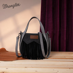 Wrangler Fringe Western Crossbody Purse