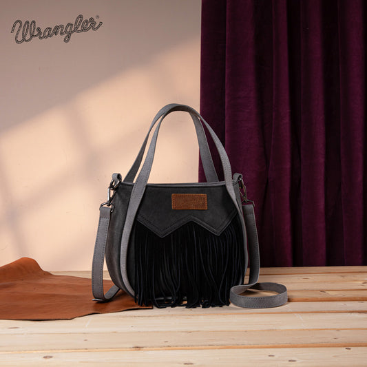 Wrangler Fringe Western Crossbody Purse