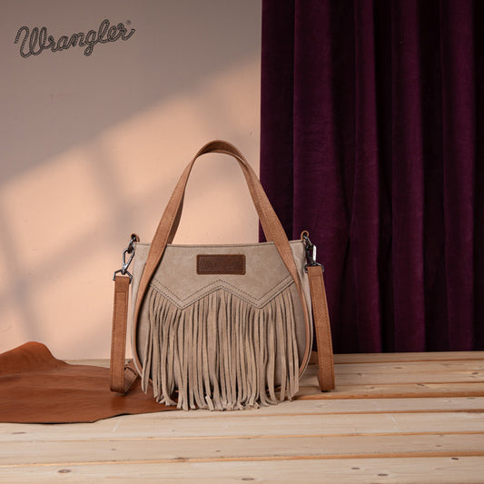 Wrangler Fringe Western Crossbody Purse