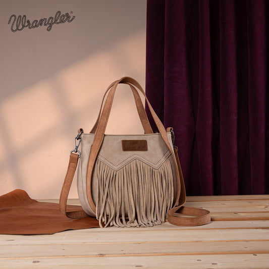 Wrangler Fringe Western Crossbody Purse