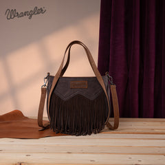 Wrangler Fringe Western Crossbody Purse