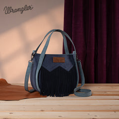 Wrangler Fringe Western Crossbody Purse