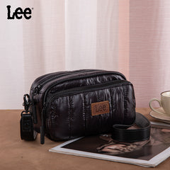 Lee Lightweight Quilted Puffy  Crossbody Purse