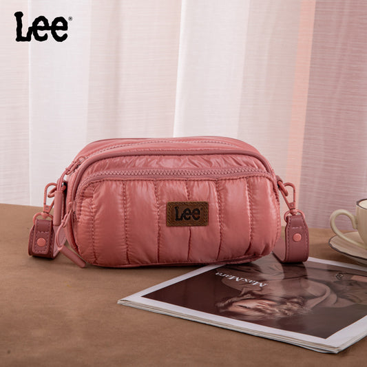 Lee Lightweight Quilted Puffy  Crossbody Purse