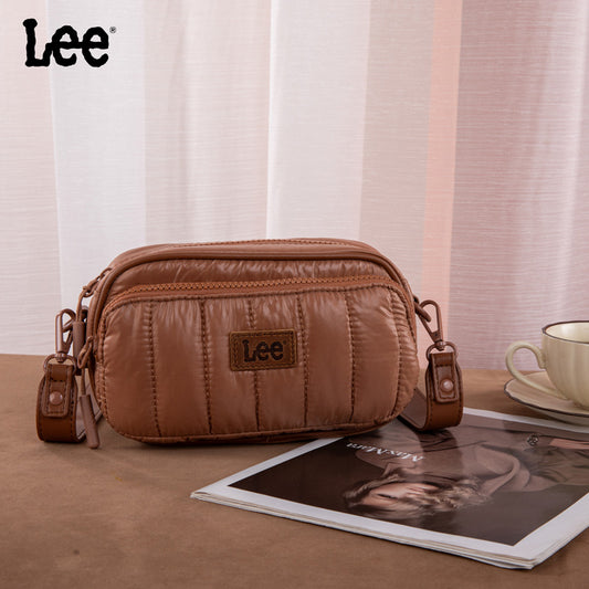 Lee Lightweight Quilted Puffy  Crossbody Purse