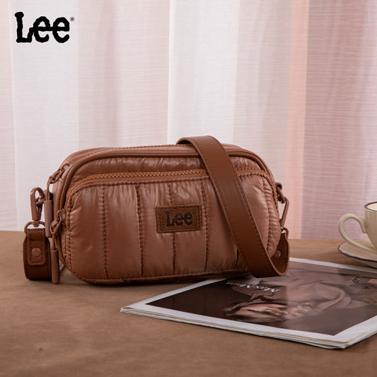 Lee Lightweight Quilted Puffy  Crossbody Purse