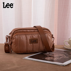 Lee Lightweight Quilted Puffy  Crossbody Purse