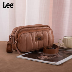 Lee Lightweight Quilted Puffy  Crossbody Purse