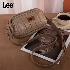 Lee Lightweight Quilted Puffy  Crossbody Purse